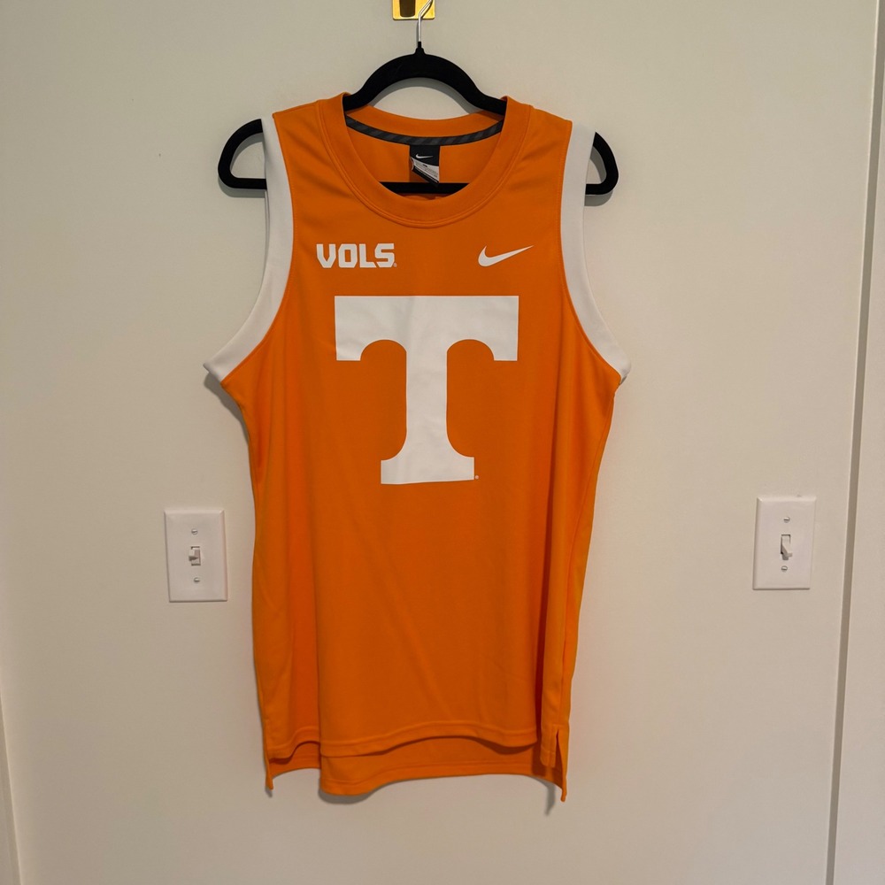 Nike Tennessee Vols Orange and White Basketball Jersey